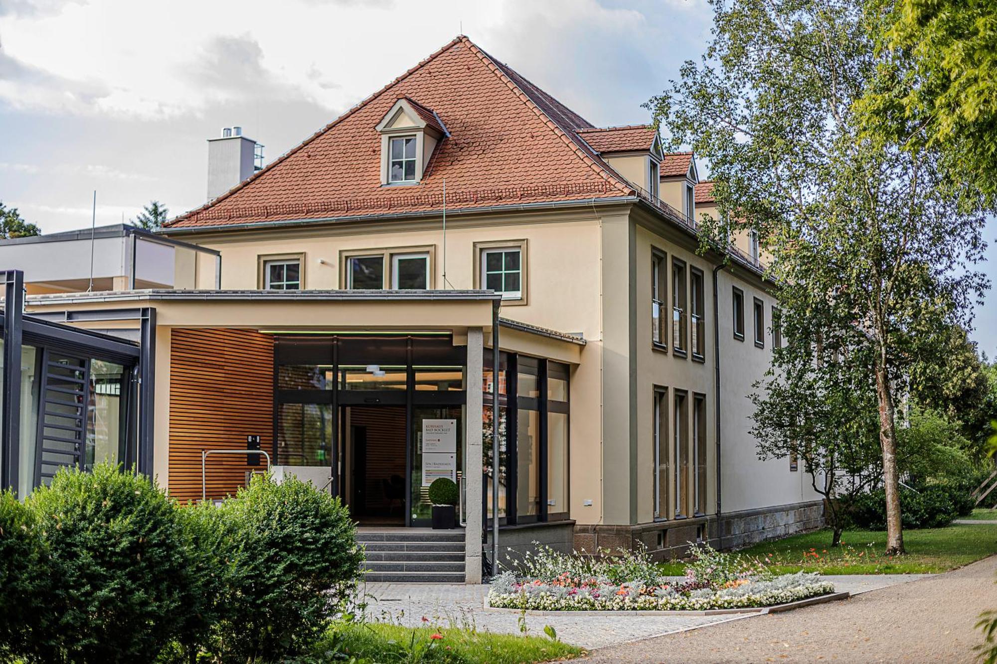 Hotel Kurhaus Bad Bocklet Exteriör bild